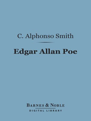 cover image of Edgar Allan Poe (Barnes & Noble Digital Library)